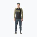 Longsleeve do biegania męski DYNAFIT 24/7 military green/0910 2