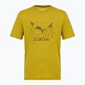 Koszulka męska Salewa Eagle Geometric olive oil