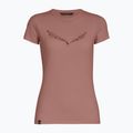 Koszulka damska Salewa Solid Dry desert pink