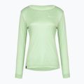 Longsleeve trekkingowy damski Salewa Puez Melange Dry pastel green melange