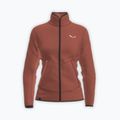 Bluza trekkingowa damska Salewa Puez Warm Full Zip etruscan red