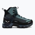 Buty wysokogórskie damskie Salewa MTN Trainer 3 Tech Mid GTX willow/orion blue 2