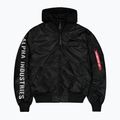 Kurtka męska Alpha Industries MA-1 D-Tec Sleeve Embroidery Bomber black/reflective 7
