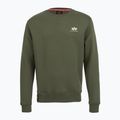 Bluza męska Alpha Industries Basic Small Logo dark olive 5
