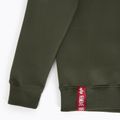 Bluza męska Alpha Industries Basic Small Logo dark olive 7