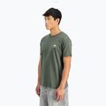 Koszulka męska Alpha Industries Basic Small Logo dark olive 4