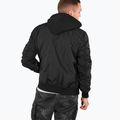 Kurtka męska Alpha Industries MA-1 TT Two Tone Hood black/black 2