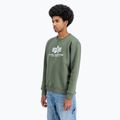 Bluza męska Alpha Industries Basic dark olive 4