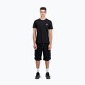 Koszulka męska Alpha Industries Basic Small Logo black/neon orange 2