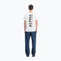 Koszulka męska Alpha Industries Backprint white 3