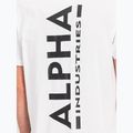 Koszulka męska Alpha Industries Backprint white 7