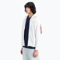 Bluza męska Alpha Industries Back Print Zip white 4