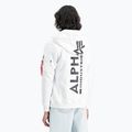 Bluza męska Alpha Industries Back Print Zip white 5