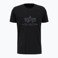 Koszulka męska Alpha Industries Basic Rainbow Reflective black 3