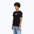 Koszulka męska Alpha Industries Basic Mid Logo black 4