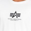 Koszulka męska Alpha Industries Basic Mid Logo white 6