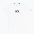 Koszulka męska Alpha Industries Basic Mid Logo white 7
