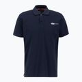 Koszulka męska Alpha Industries Basic Polo Small Logo replica blue 2