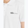 Koszulka męska Alpha Industries Basic Polo Small Logo white 5