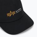Czapka z daszkiem męska Alpha Industries Label Trucker black 3