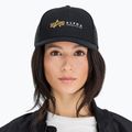 Czapka z daszkiem męska Alpha Industries Label Trucker black 3