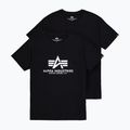 Koszulki męskie Alpha Industries Basic T (2 szt.) black 7
