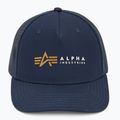 Czapka z daszkiem męska Alpha Industries Label Trucker rep.blue 2