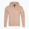 Bluza męska Alpha Industries Back Print Zip dusty coral