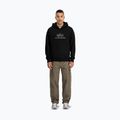 Bluza męska Alpha Industries Basic Hoodie TPU black/chrome 2