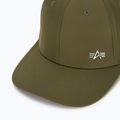 Czapka z daszkiem męska Alpha Industries Metal Label dark olive 3
