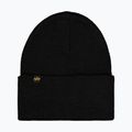 Czapka Alpha Industries Rubber Logo Beanie black 2