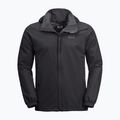 Kurtka przeciwdeszczowa męska Jack Wolfskin Stormy Point black