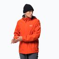 Kurtka przeciwdeszczowa męska Jack Wolfskin Stormy Point wild brier