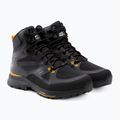 Buty trekkingowe męskie Jack Wolfskin Force Trekker Texapore Mid black/burly yellow 4