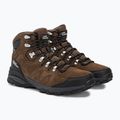 Buty trekkingowe męskie Jack Wolfskin Refugio Texapore Mid brown/ phantom 4