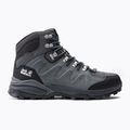 Buty trekkingowe męskie Jack Wolfskin Refugio Texapore Mid grey/ black 2