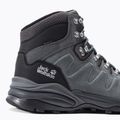 Buty trekkingowe męskie Jack Wolfskin Refugio Texapore Mid grey/ black 7