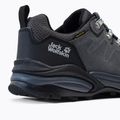 Buty trekkingowe męskie Jack Wolfskin Refugio Texapore Low grey/ black 7