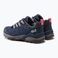 Buty trekkingowe damskie Jack Wolfskin Refugio Texapore Low dark blue/grey 3