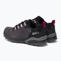 Buty trekkingowe damskie Jack Wolfskin Refugio Texapore Low dark steel/purple 3