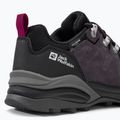 Buty trekkingowe damskie Jack Wolfskin Refugio Texapore Low dark steel/purple 8