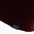 Czapka zimowa Jack Wolfskin Rib cordovan red 3