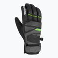 Rękawice narciarskie Reusch Storm R-TEX XT black/black melange/neon green 6
