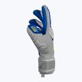 Rękawice bramkarskie Reusch Attrakt Gold X vapor gray/safety yellow/deep blue 7
