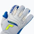 Rękawice bramkarskie Reusch Attrakt Gold X vapor gray/safety yellow/deep blue 3