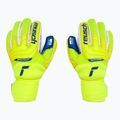 Rękawice bramkarskie Reusch Attrakt Duo Ortho-Tec safety yellow/deep blue