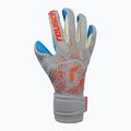 Rękawice bramkarskie Reusch Pure Contact Aqua vapor gray/shocking orange/aqua blue 7