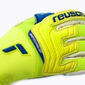 Rękawice bramkarskie Reusch Attrakt Duo safety yellow/deep blue 3