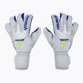 Rękawice bramkarskie Reusch Attrakt Gold X Evolution Cut vapor gray/safety yellow/deep blue