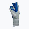 Rękawice bramkarskie dziecięce Reusch Attrakt Fusion Finger Support Guardian vapor gray/yellow 9